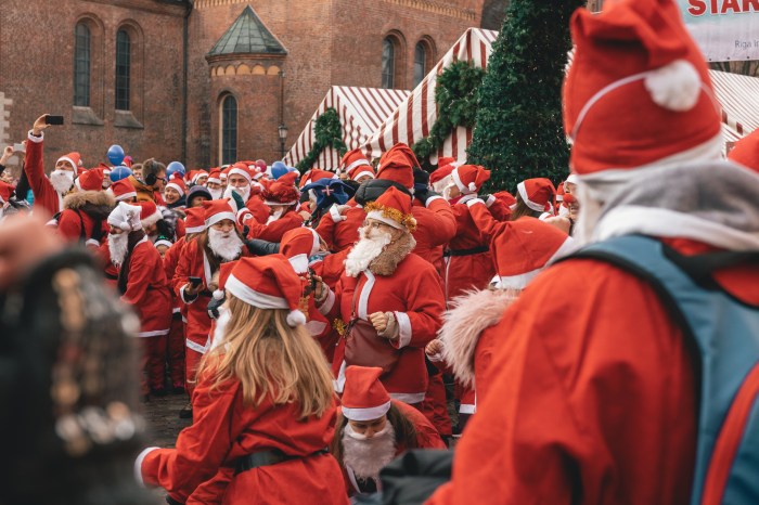 Rotery Riga Ziemassvētku vecīšu labdarības skrējiens bērnu veselībai