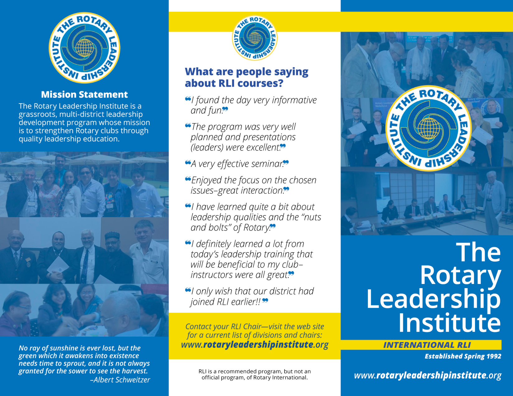 Rotery Riga ROTARY LĪDERĪBAS INSTITŪTS